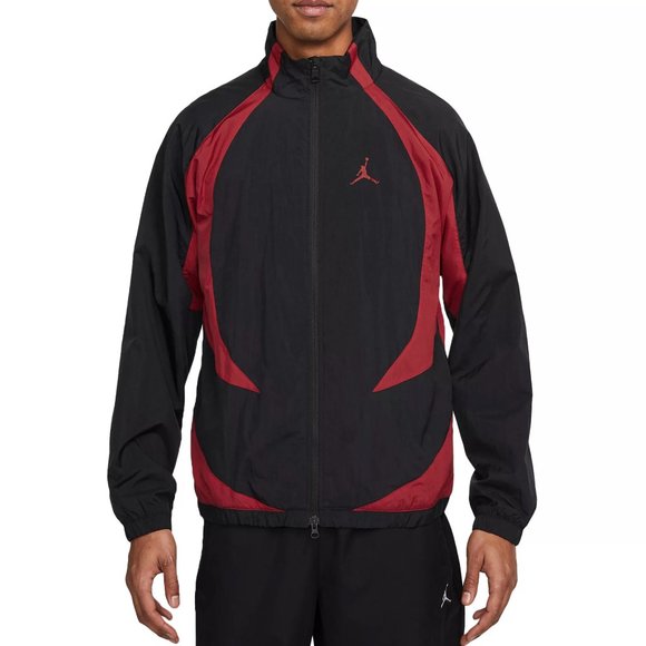 Jacket - Jordan Sport Jam - Warm Up Jacket - Red/Black - Mens S - Picture 1 of 6